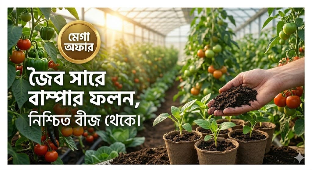 জৈব সারে বাম্পার ফলন,